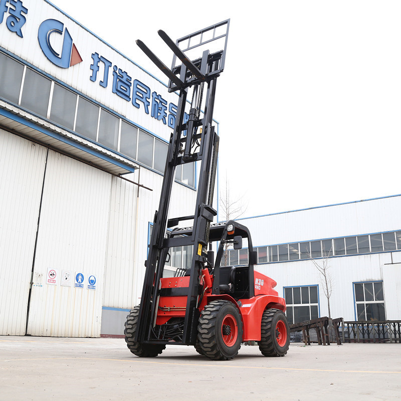 3500kg Diesel Forklift Hydraulic Diesel Forklift Japan Engine