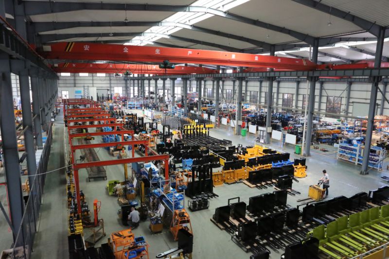 Capacity 2 Ton Semi Electric Truck Forklift Electric Pallet Stacker