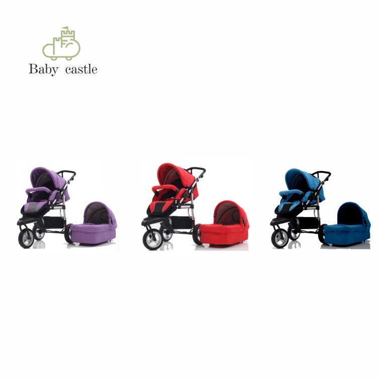 China Facotry Baby Trolley Stroller with Air Wheels