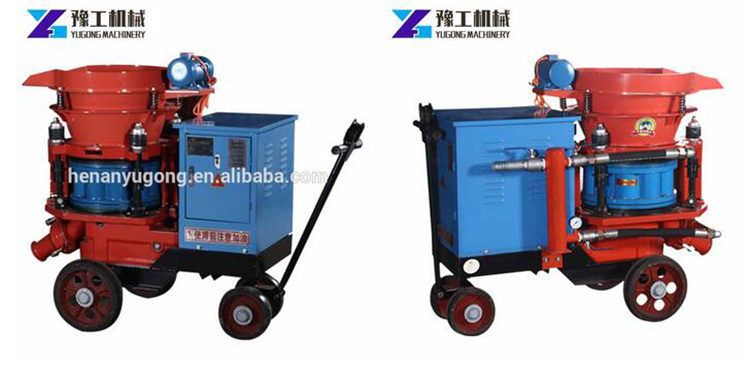 Explosion-Proof Supply Power Concrete Shotcrete Guniting Machine