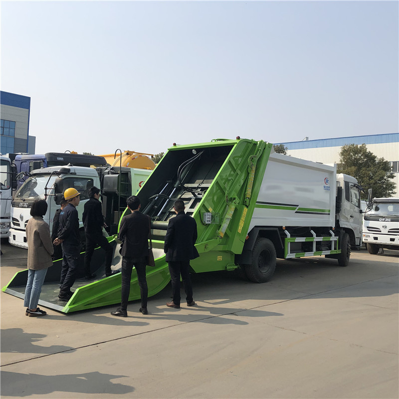 Dongfeng 12000 Liters Waste Garbage Collector Special Garbage Compressor Truck