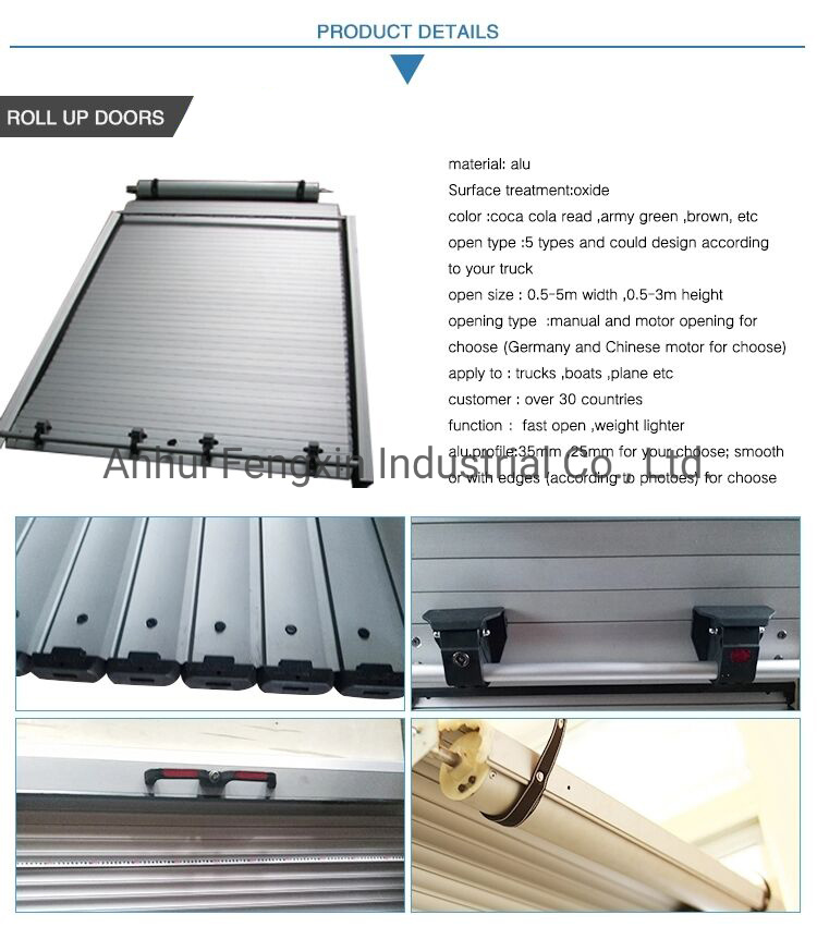 Rolling Shutter Door for Fire Trucks