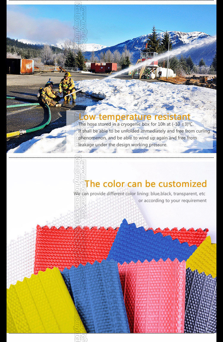 High Temperature Resistant Braided Fire Delivery Hose