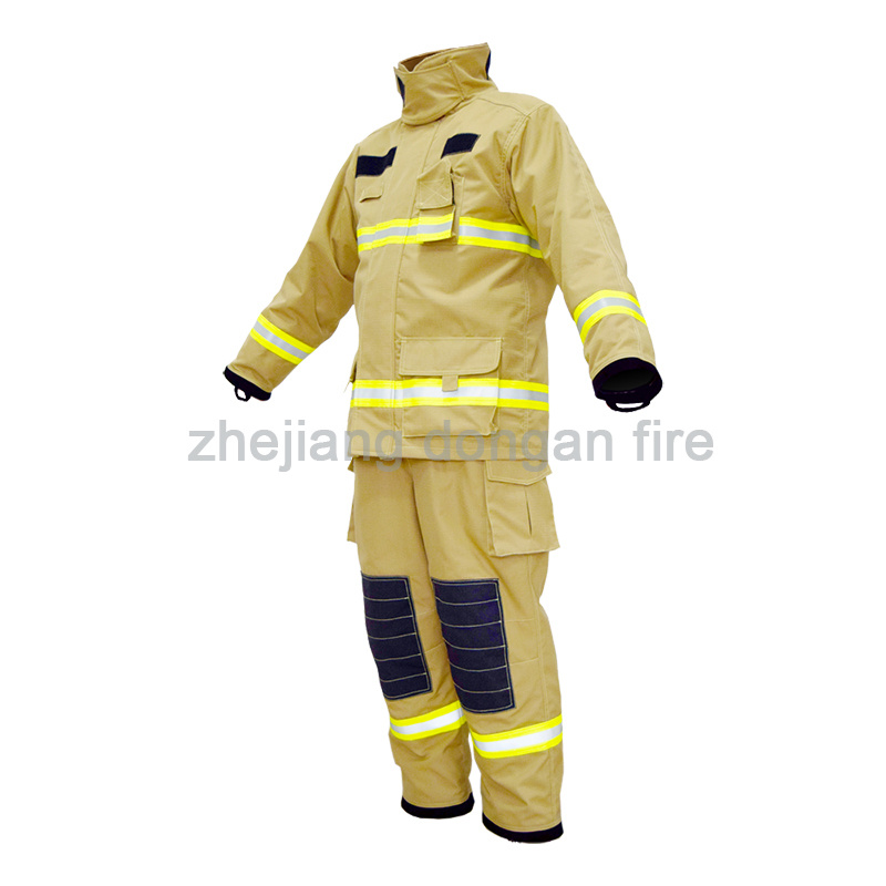 Nomex Fire Fighting Suit / Firefighter 's Suit / Fireman Suit Aramid Firefighter Protective Fire Safety Suit