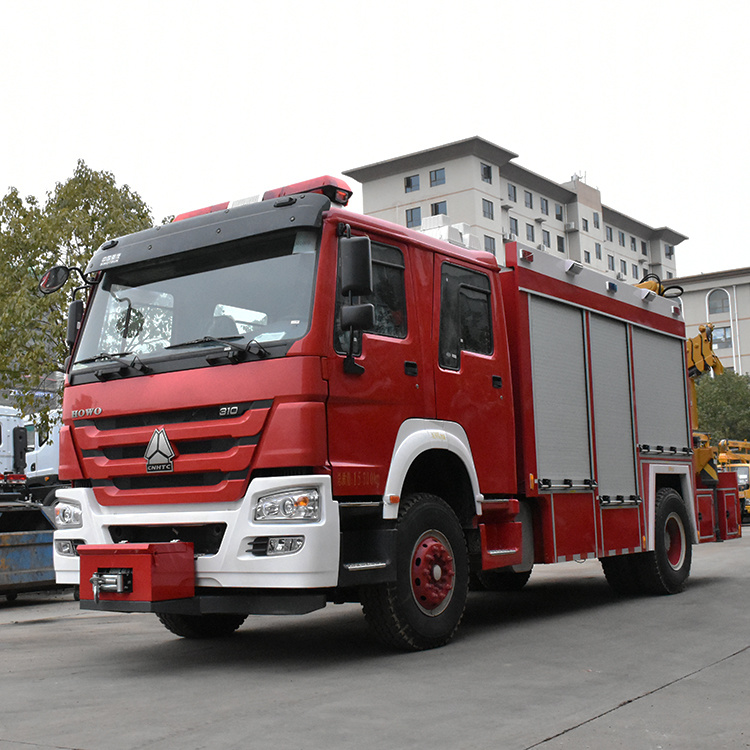 Hight Quality 4X2 Sinotruk How Fire and Rescue Vehicles