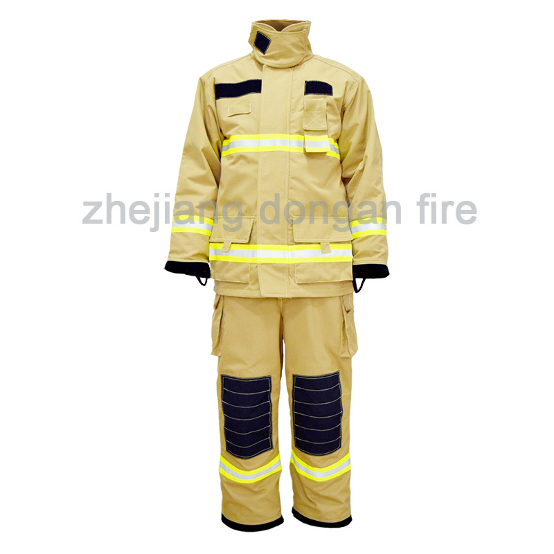 En Standard Four Layers Firefighter Fire Resistant Suit Firefighting Equipment Firefighter Coat, Bristol Fire Fighting Suit