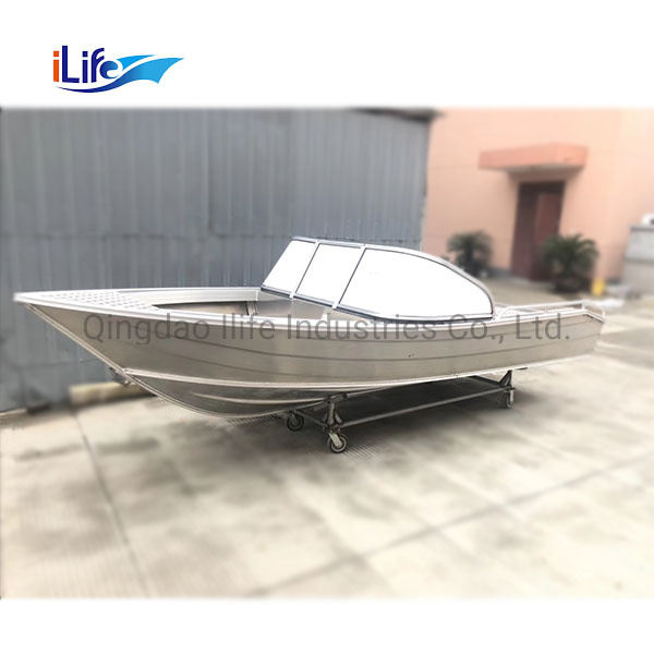 Ilife 4.8m Aluminium Bowrider Jon Rescue Electric Motor Cabin Cruiser Offshore Fishing Yacht Boat for Sale