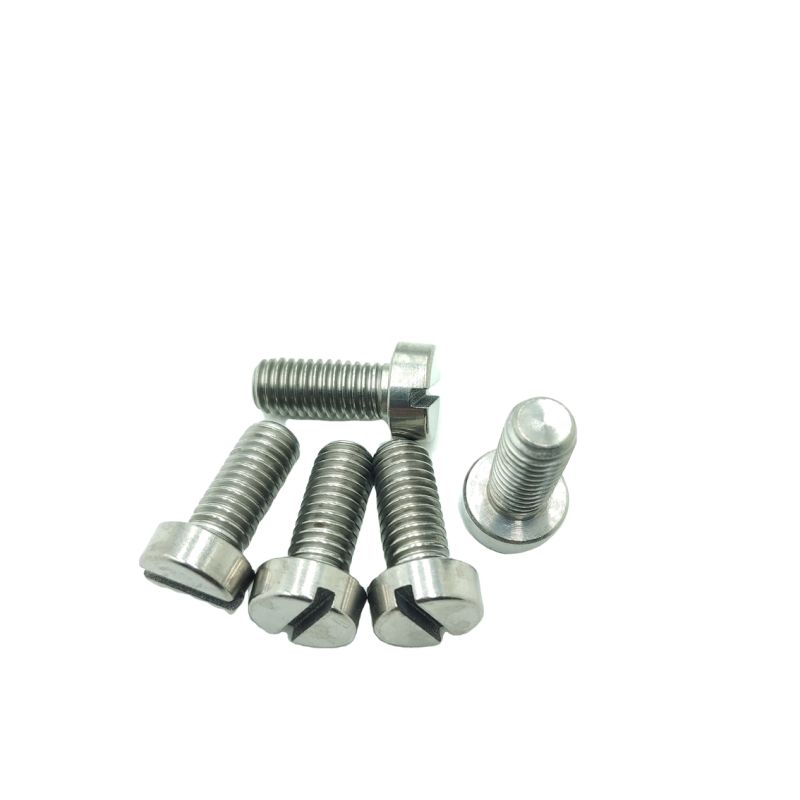 DIN84 Slotted Flat Head Screw, Cheese Head Machine Screw