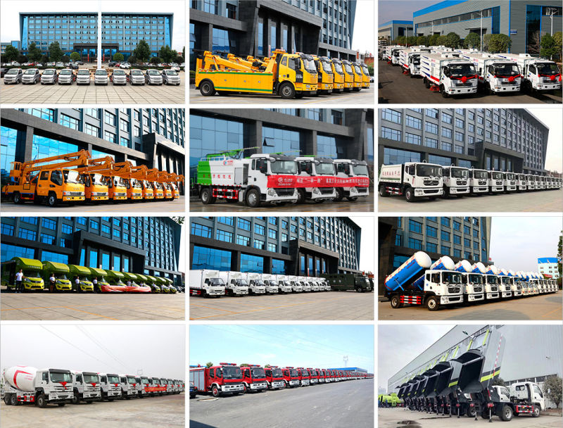 China Manufacturer Trash Compactor Garbage Collector Truck