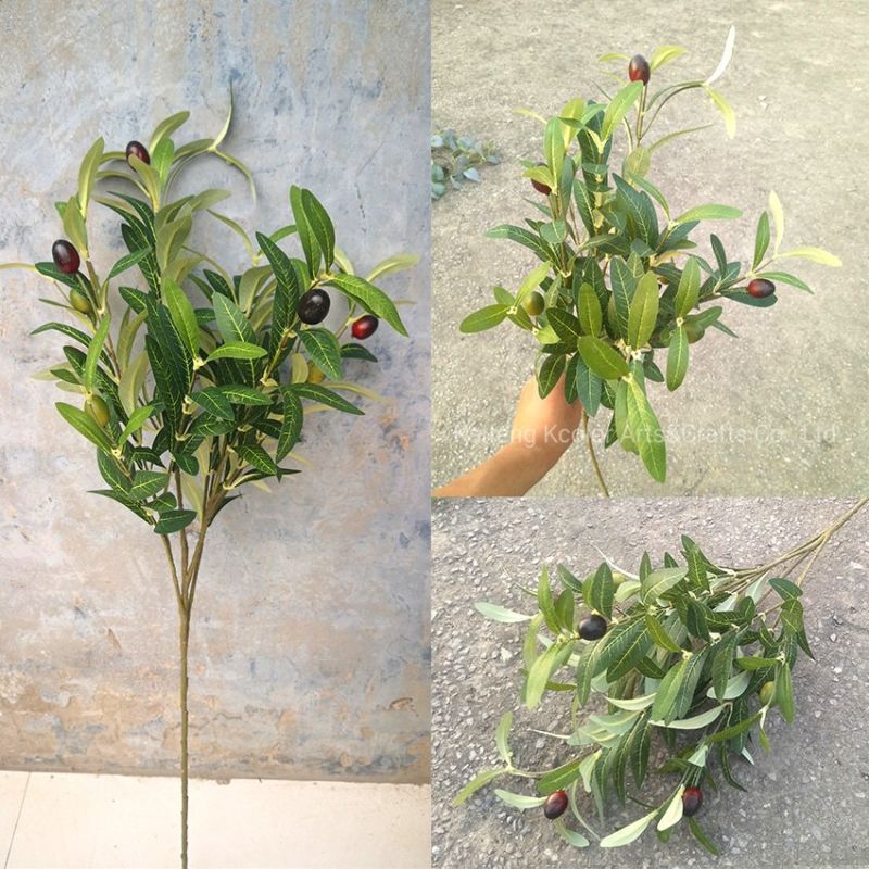 Nearly Natural Wholesale Artificial Olive Branches with Fruits for Decoration