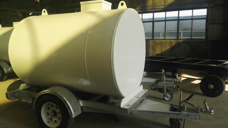 Fuel Tank Trailer 5000 Liters Fuel Tank Truck for Sale