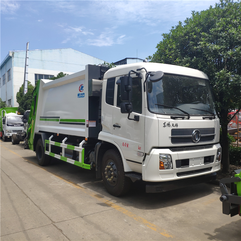 12000-14000 Liters Waste Collection Truck 10 Tonne Garbage Removal Vehicles