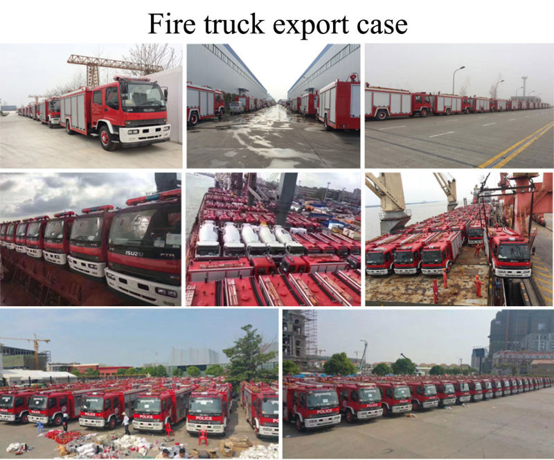 4*2 Fire Truck Manufacture 5 Tons Fire Tender