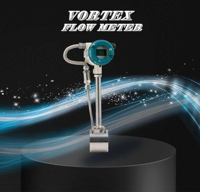 Manufacturer Price Long Warranty Compressed Air Flowmeter Vortex Compressed Air Flow Meter