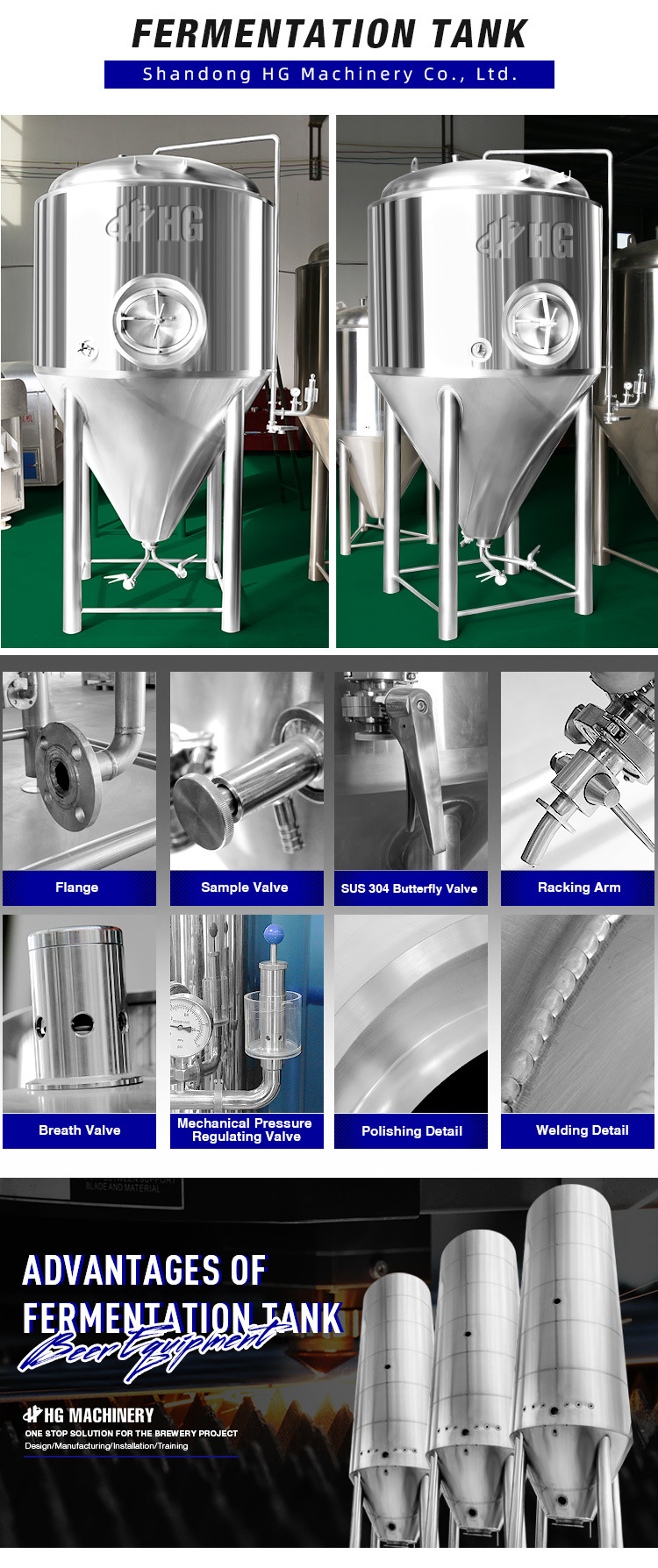 500 Litre 1000 Litre 3000 Litre 5000 Litre Jacketed Kettle Fermenter for Sale China The Price Fermentation Tank