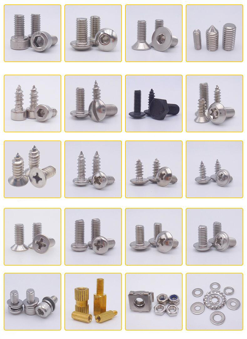 Manufacturer Stainless Steel Allen Bolt Cheese Head Bolt Hex Head Screw Hexagon Socket Cap Head Screw DIN912