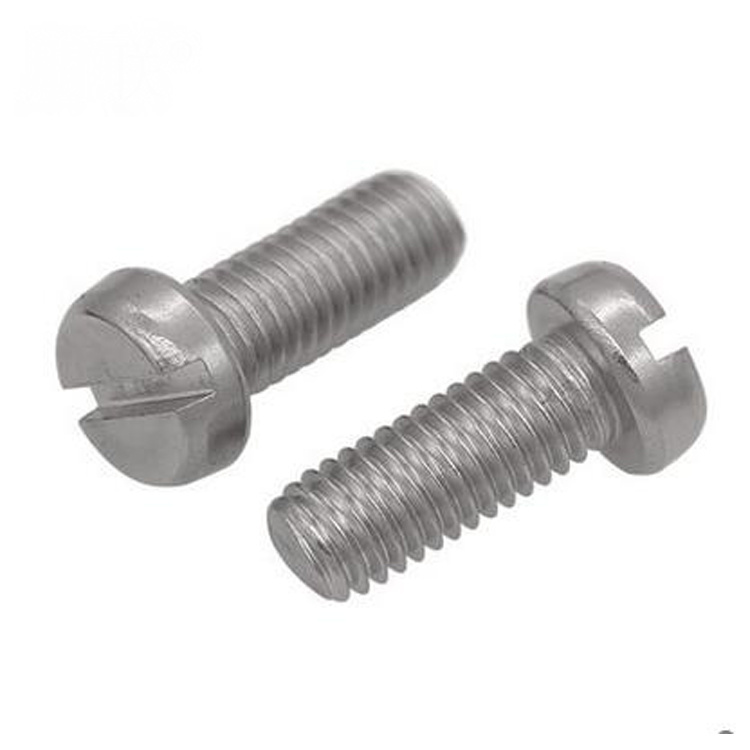 DIN84 Slotted Flat Head Screw, Cheese Head Machine Screw