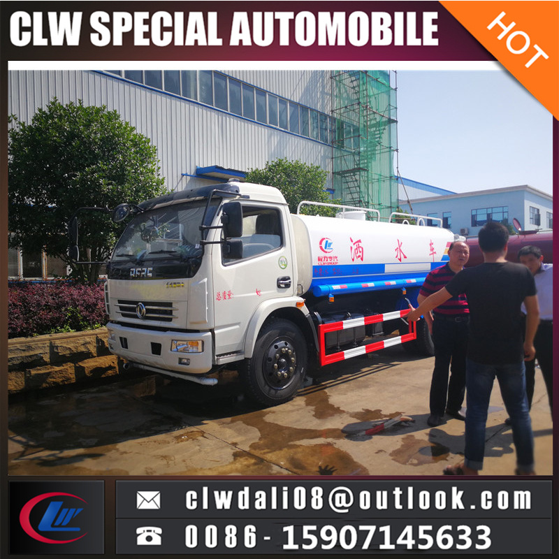 8cbm 8000 Liters Water Tank Truck, 304 Stainless Steel Water Tanker