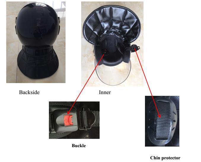 Riot Control Helmet and Safety Helmet