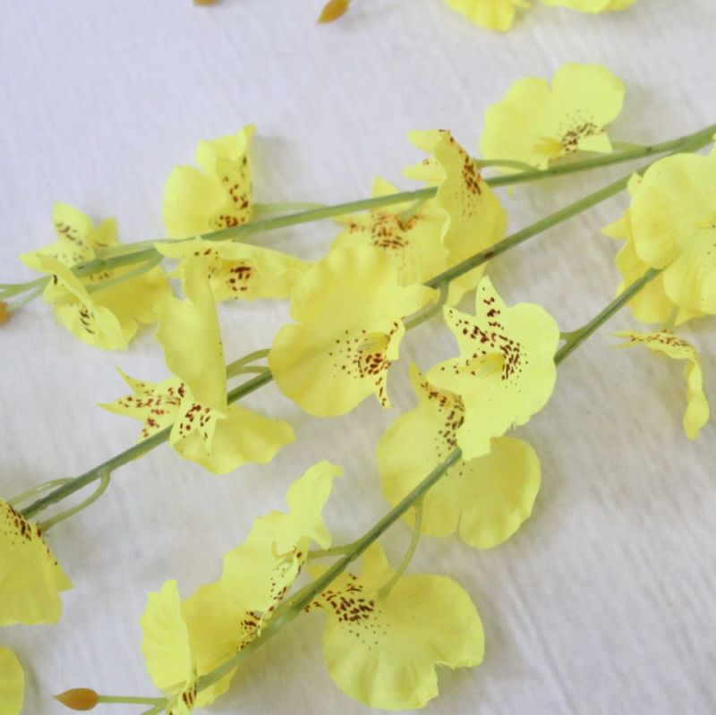 Artificial Oncidium Orchid Flower with 5 Branches