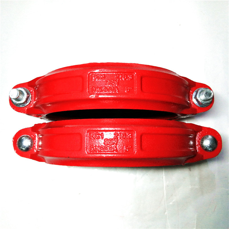 Grooved Pipe Coupling Fire Fighting Pipe Fitting