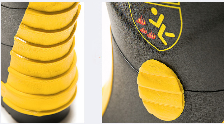 Fire Fighting Product Rubber Insulative Fireman Boots for Fire Control