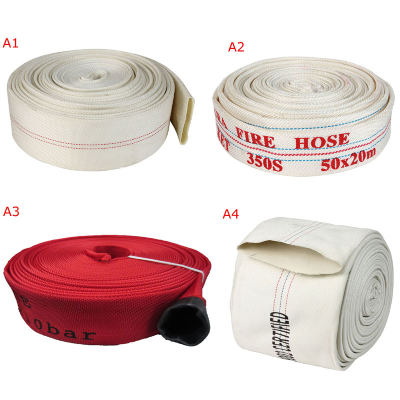 1.5" Inch Single Jacket Fire Hose with Coupling