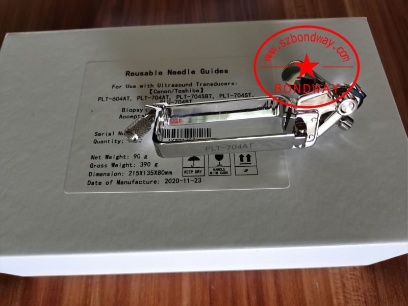 Ge Ultrasonic Transducer Biopsy Needle Guide Bracket, Needle Bracket for Ge Ultrasound Probe Ge E8c E8c-RS E8CS IC5-9-D IC5-9h