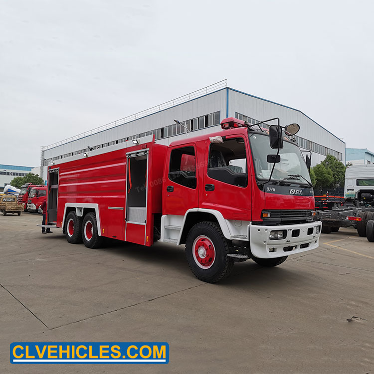 Isuzu 6X4 12000L Tank Fire Truck Fire Fighting Truck Firefighting Truck Fire Engine Rescue Truck