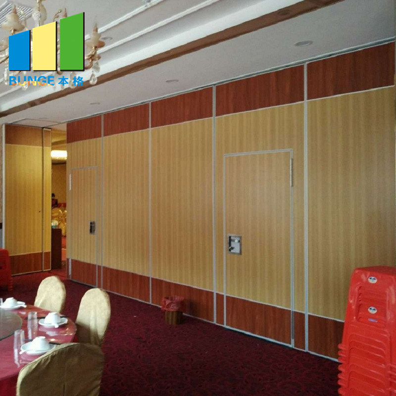 Conference Room Fire Resistant Folding Sliding Acoustic Movable Partition Walls