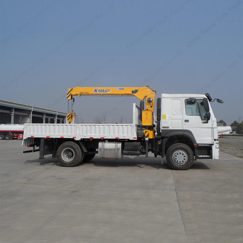 HOWO Truck 6*4 30 Ton 371HP Mounted Crane Truck Mounted Crane