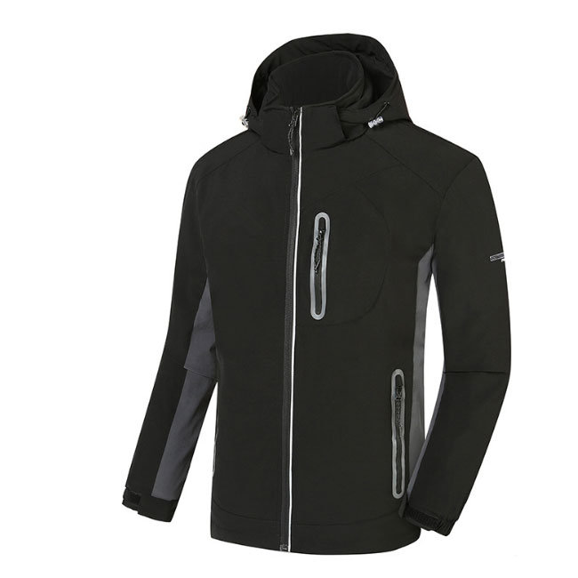 Men Windbreaker Outdoor Waterproof Running Jacket