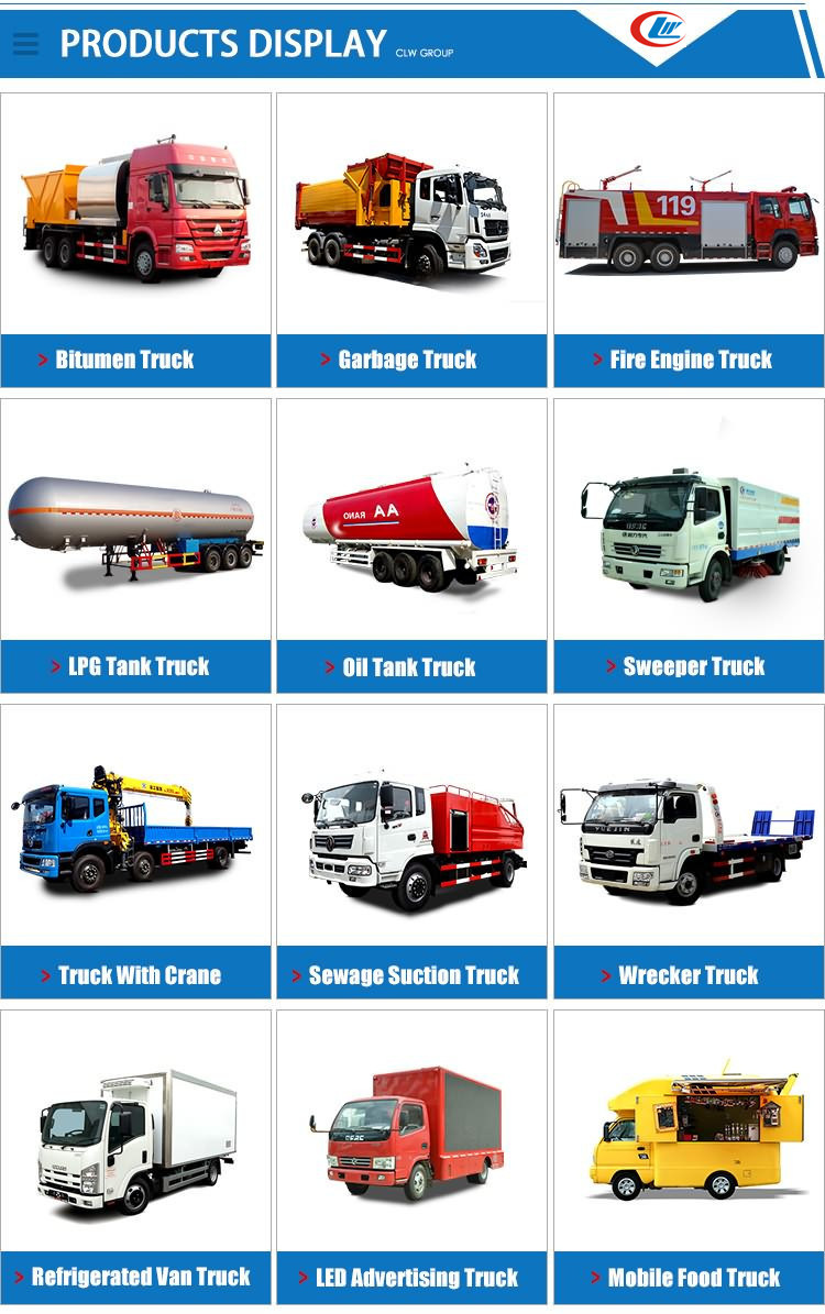 Clw 4X2 Foton Loading 2000 Liters Water Distributor Truck