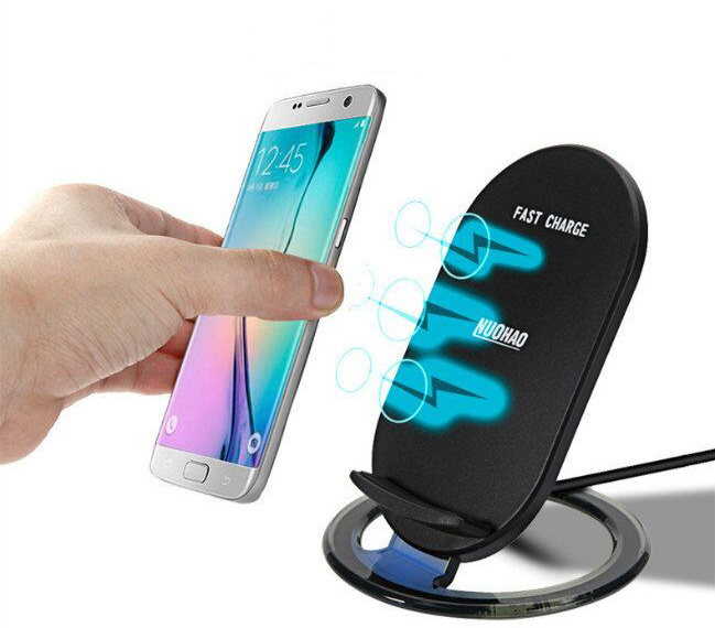 Universal Wireless Charger Vertical Charging Pad Cell Phone Charger Dock