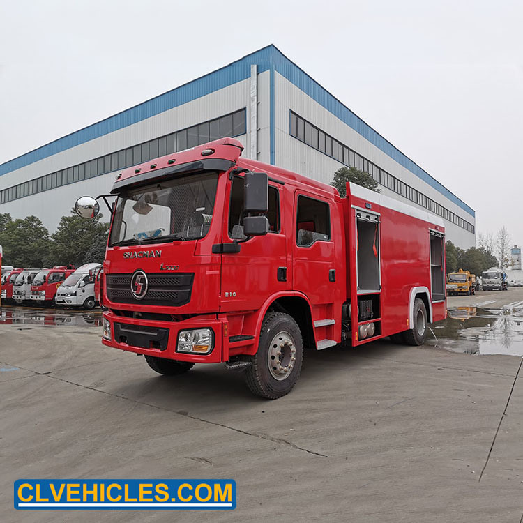 Shacman L3000 Rescue Fire Vehicle Water Firefighting Vehicles Manufacturer