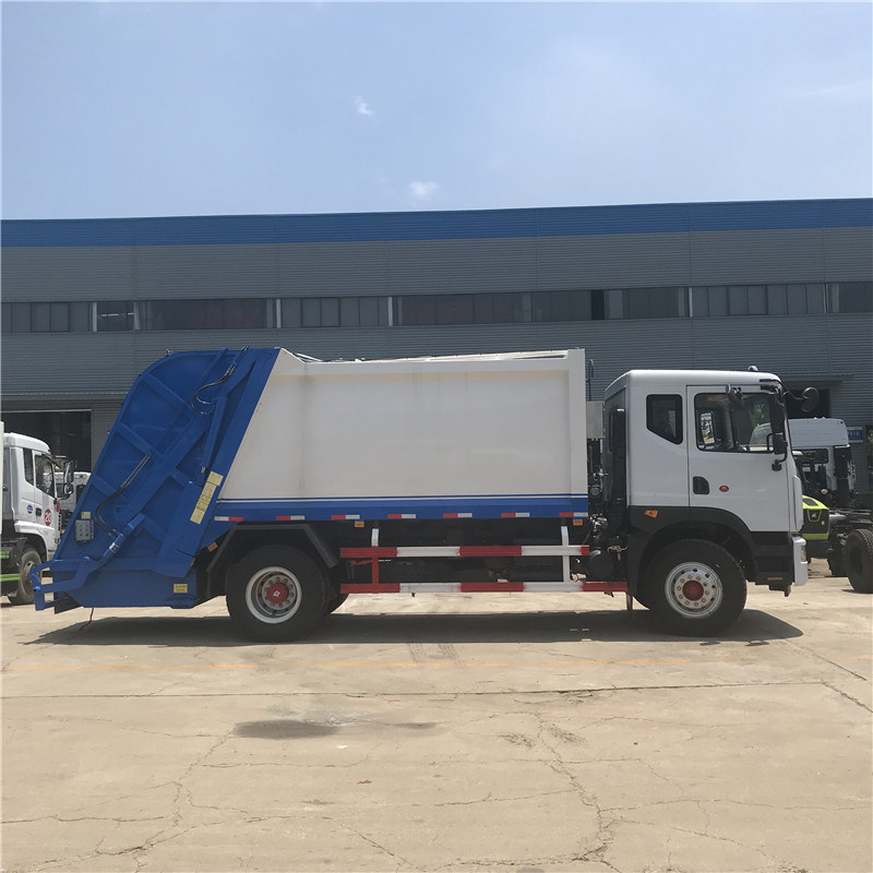 Foldable Refuse Compactor Truck/Compression Garbage Truck/Rubbish Truck/Recycling Truck/Waste Management Truck/Trash Truck