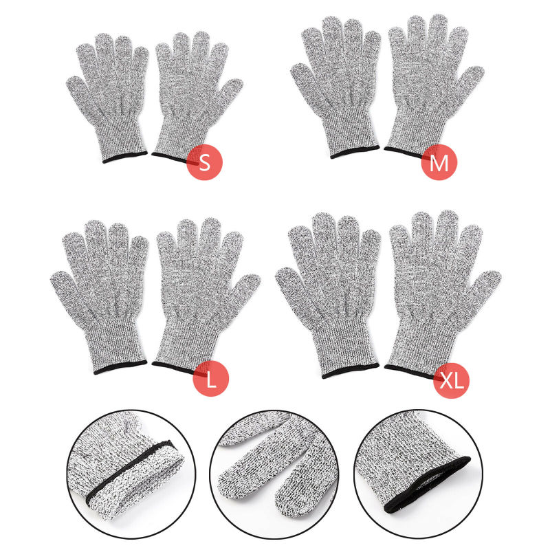 New Safe High Quality Anti Cut Resistant Level 5 Working Gloves