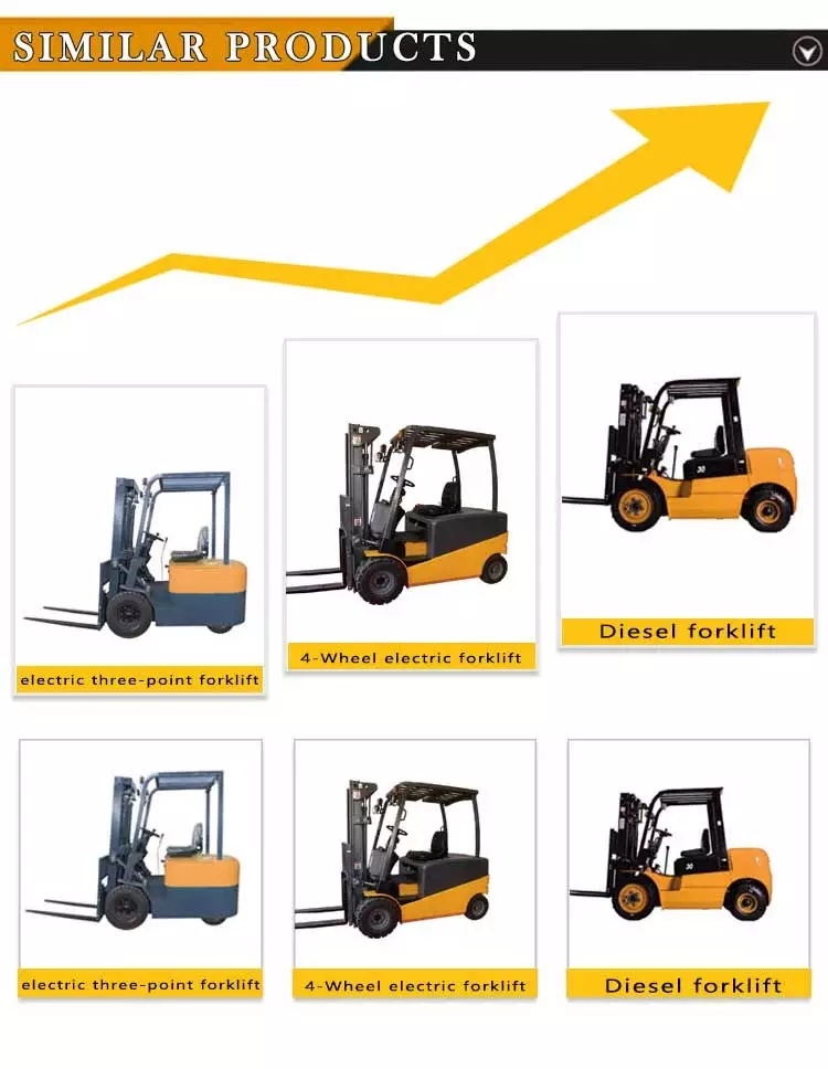 2.5 Ton Electric Hydraulic Oil 3 Ton Forklift Price for Sale