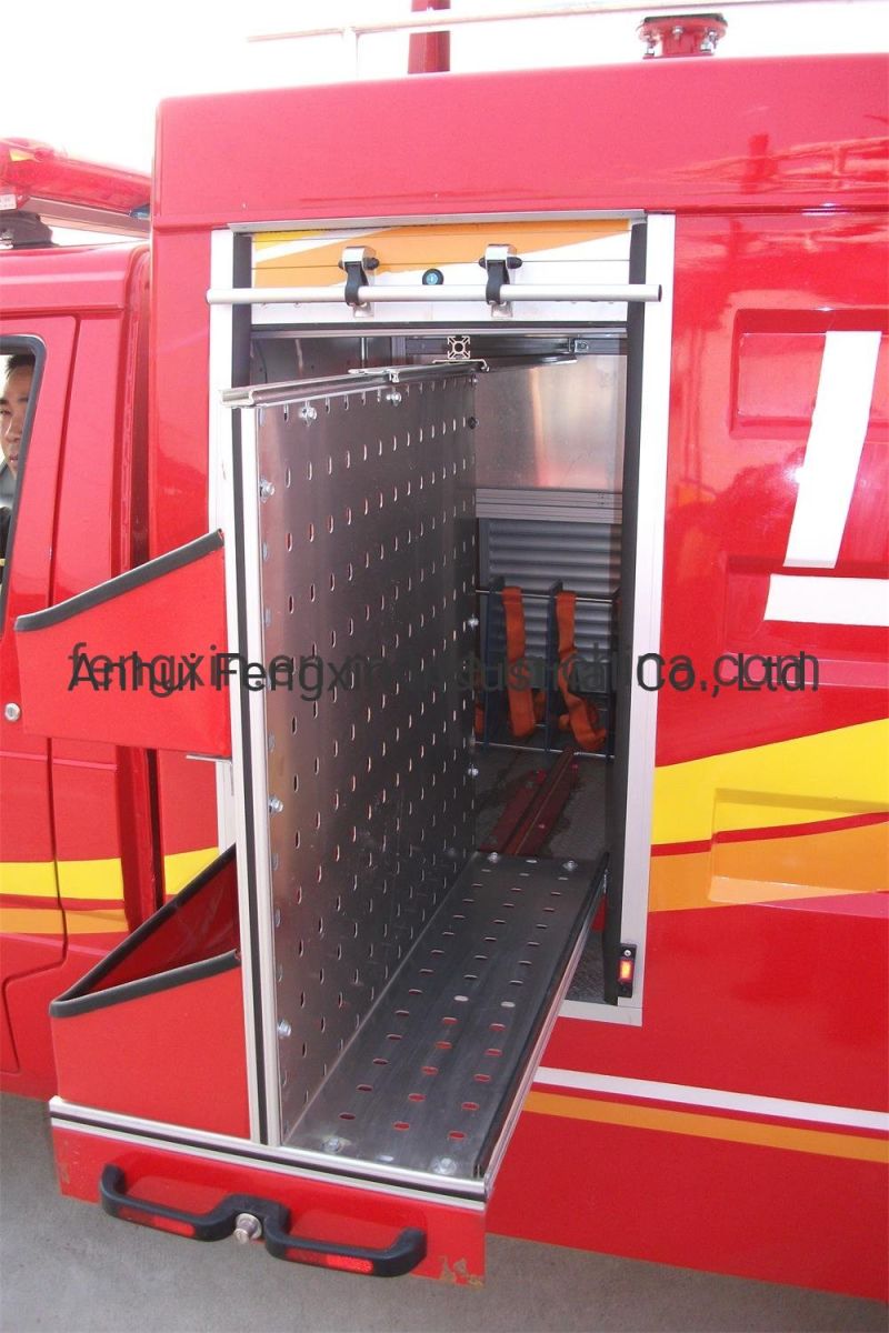 Vertical Tray for Fire Truck