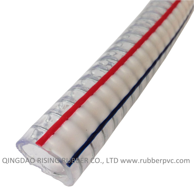 Food Grade PVC Steel Wire Reinforced Delivery Hose