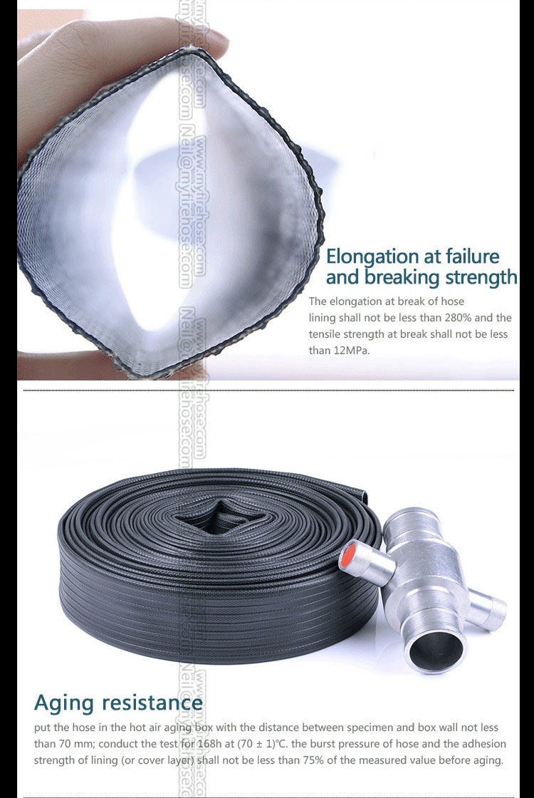 3 Inch PVC High Temperature Resistant Durable Fire Hose Price