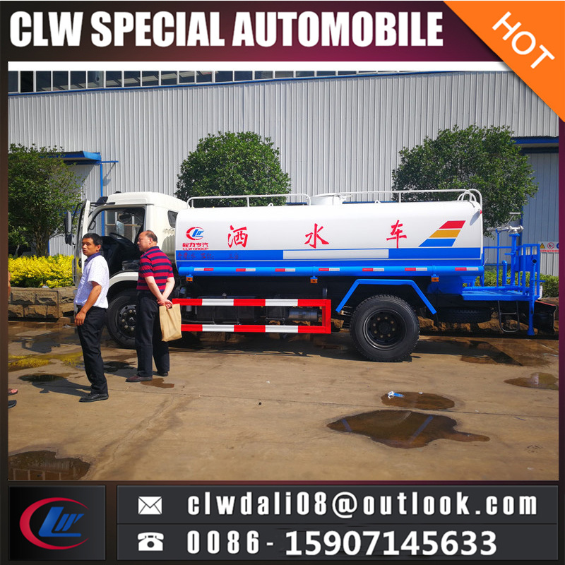 8cbm 8000 Liters Water Tank Truck, 304 Stainless Steel Water Tanker