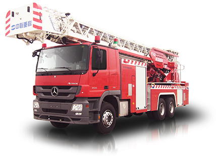 Fire Truck Vehicle a Great Variety of Models Zlf5320jxfyt42 Aerial Ladder Fire Fighting Vehicle