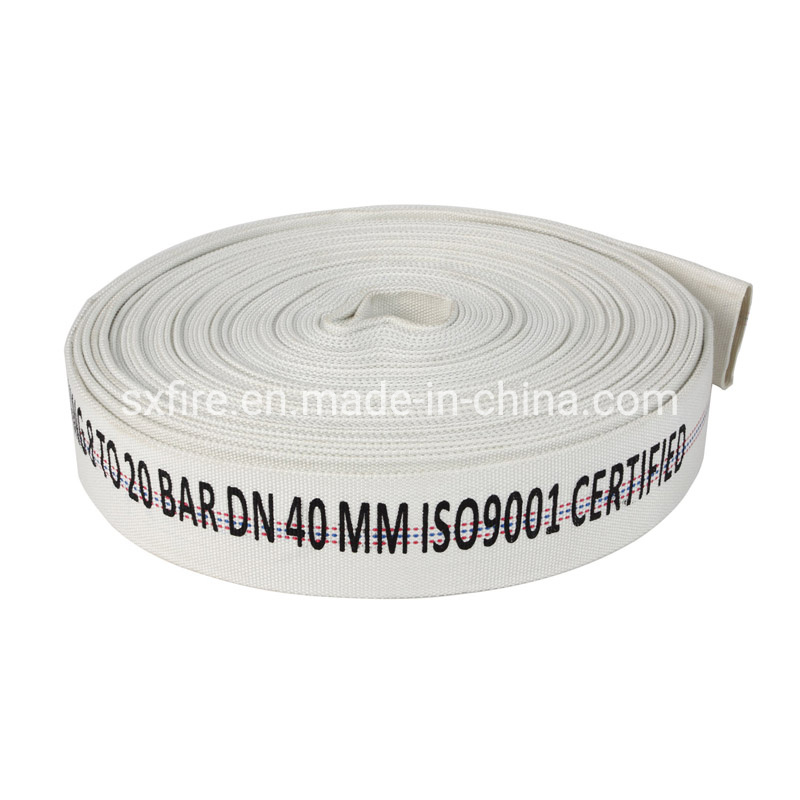 Fire Fighting Hose Polyester Filament PVC Lining Fire Hose