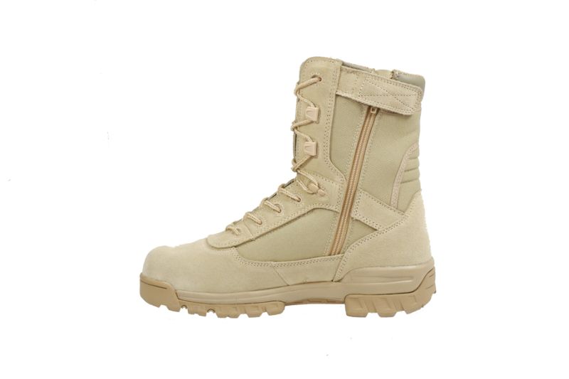 Camo Desert Suede Leather Military Army Boots