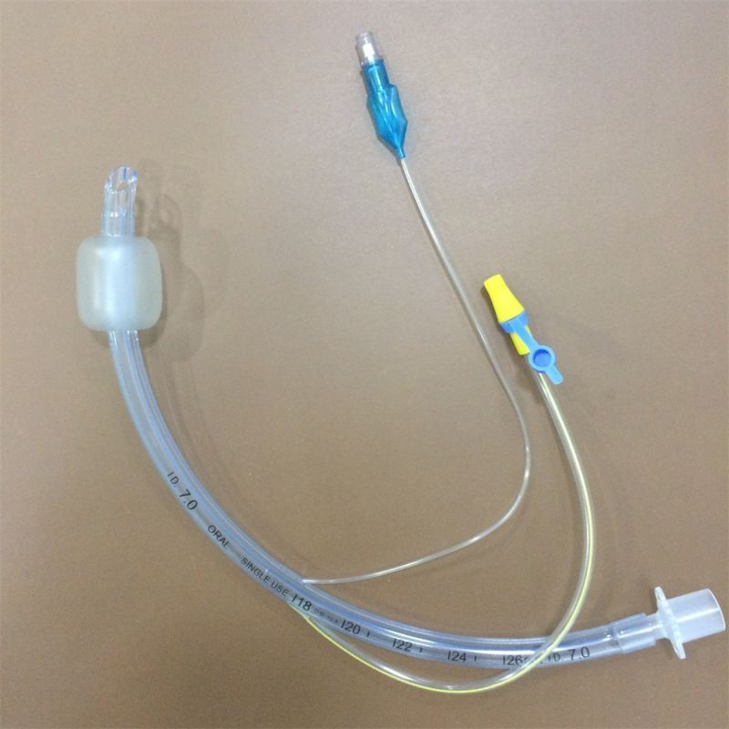 Medical Instrument High Quality Soft and Economic Endotracheal Tube with Suction Lumen