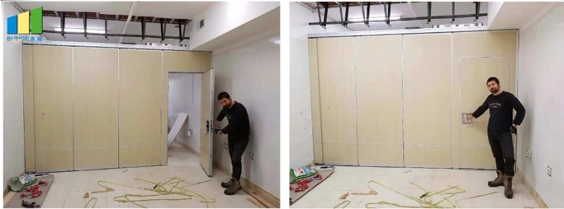 Fire Resistant Soundproof Movable Acoustic Folding Partition Walls