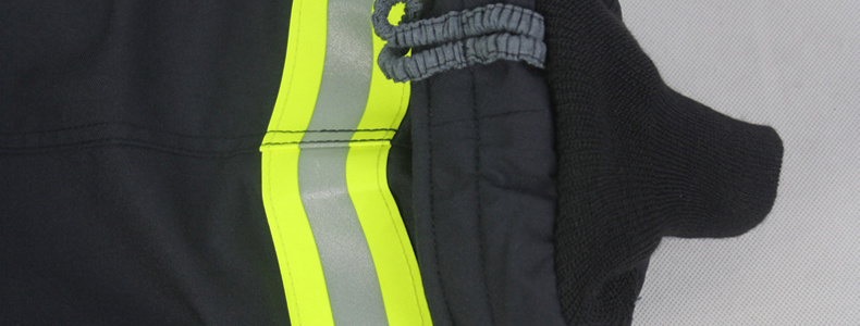 En469 Standard Fireman Flame Retardant Clothing Fire Resistant Coveralls