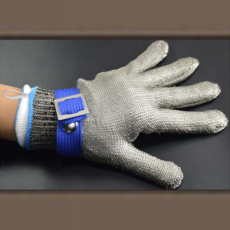 Anti-Cut Gloves High Quality Stainless Steel Wire Grade 5 Gloves Woodworking Repair Hand Safety Gloves