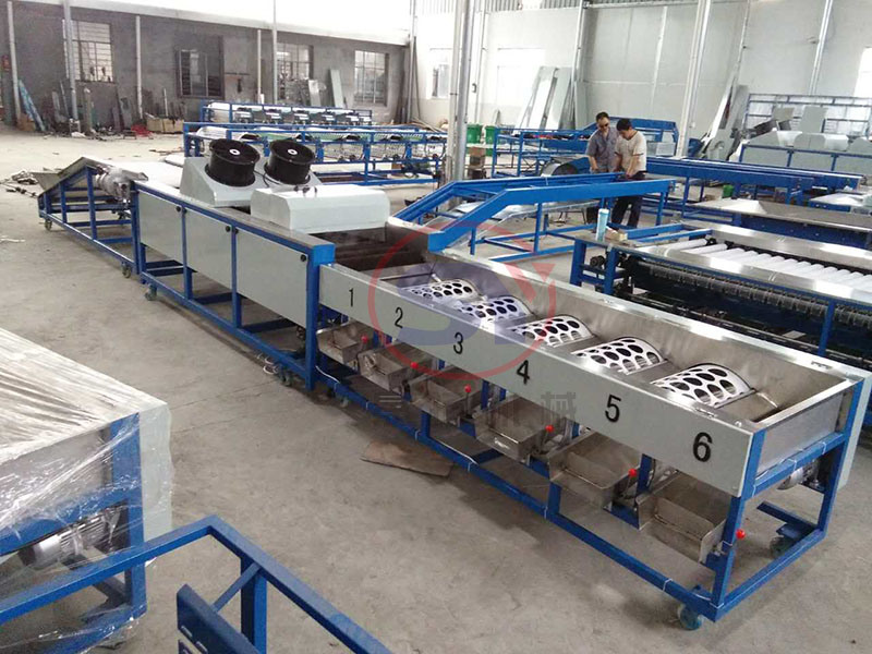 Blueberry Picking Sorting Grading Selecting Sorter Machine with Fruit Picking Paltform